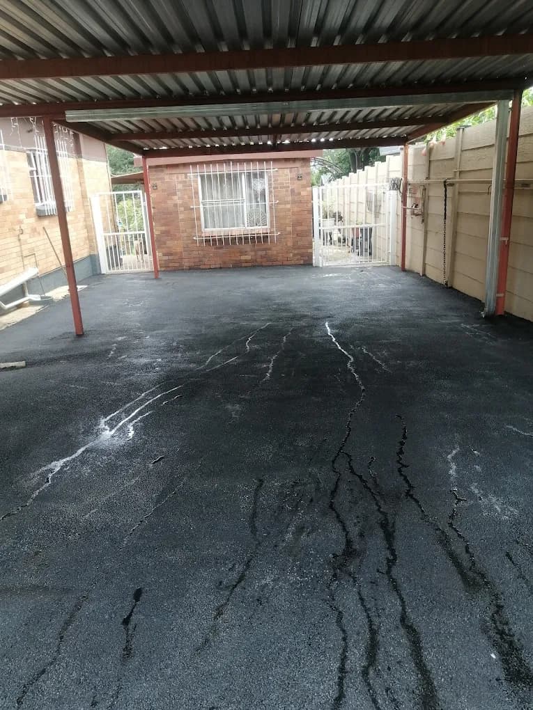 Residential parking area