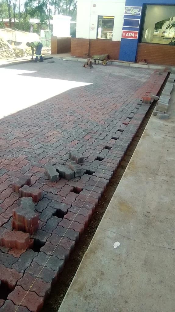 Commercial paving project