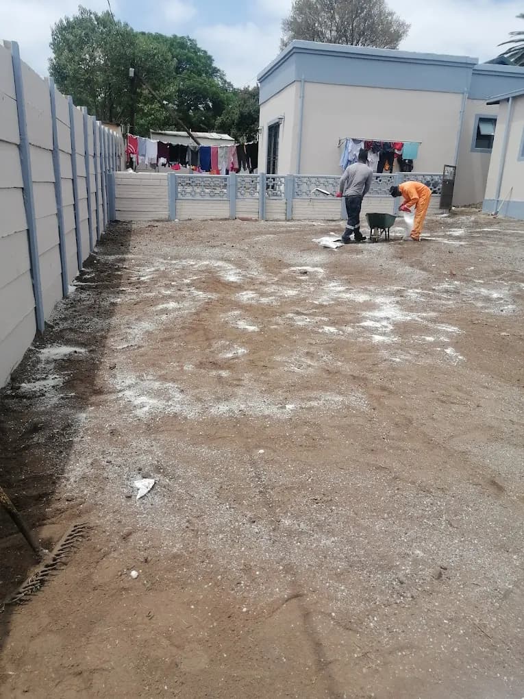 Completed tar surface